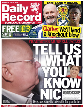 Cover of Daily Record