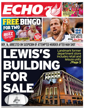Cover of Liverpool Echo