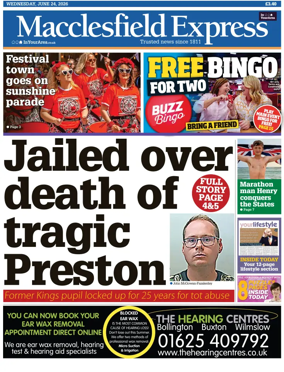 Cover of Macclesfield Express
