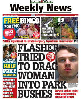 Cover of North Wales Weekly News