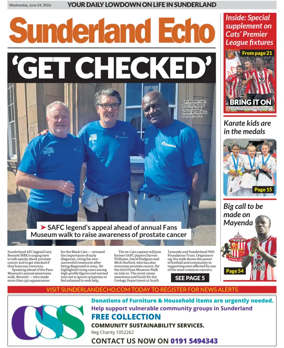 Cover of Sunderland Echo