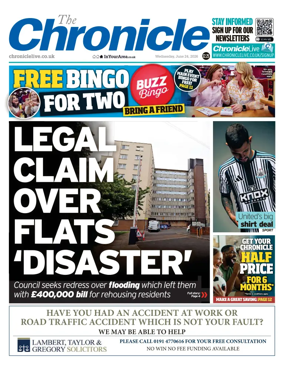 Cover of The Chronicle (South Tyneside and Durham)