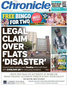 Cover of The Chronicle (UK)