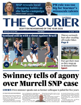 Cover of The Courier & Advertiser (Fife Edition)