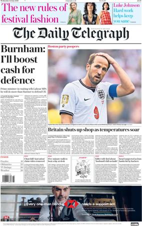 Cover of The Daily Telegraph