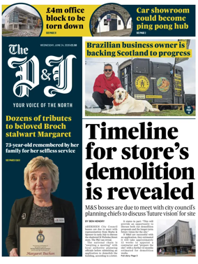 Cover of The Press and Journal (Aberdeen and Aberdeenshire)