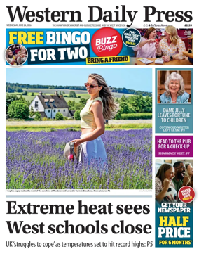 Cover of Western Daily Press
