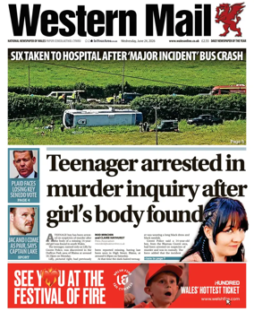 Cover of Western Mail