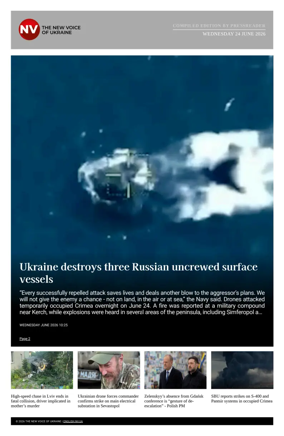 Cover of The New Voice of Ukraine