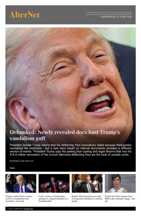 Cover of AlterNet