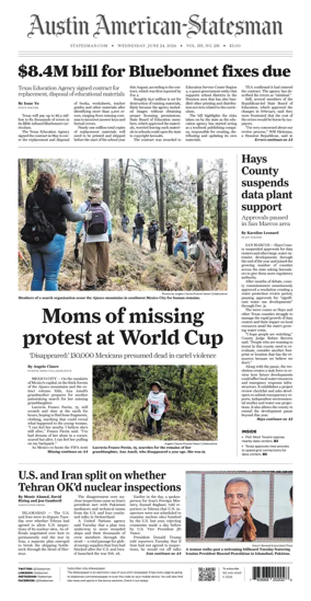 Cover of Austin American-Statesman