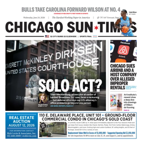 Cover of Chicago Sun-Times