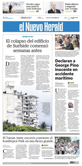 Cover of El Nuevo Herald
