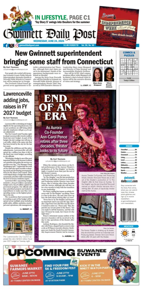 Cover of Gwinnett Daily Post