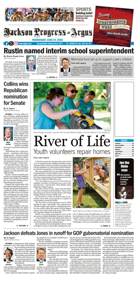 Cover of Jackson Progress-Argus