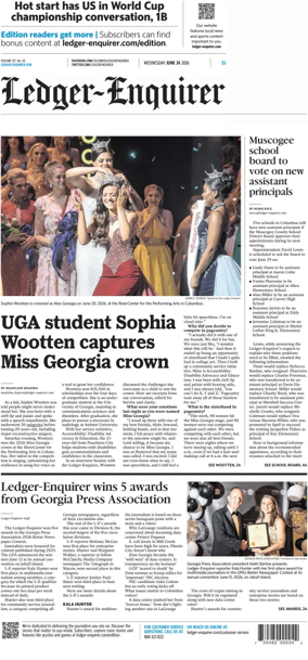 Cover of Ledger-Enquirer