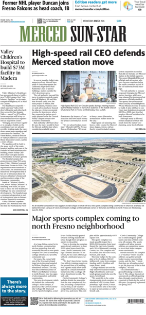 Cover of Merced Sun-Star