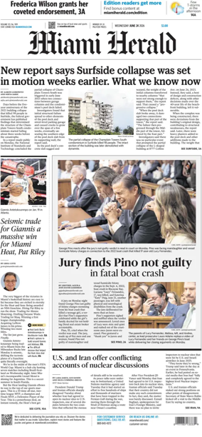Cover of Miami Herald