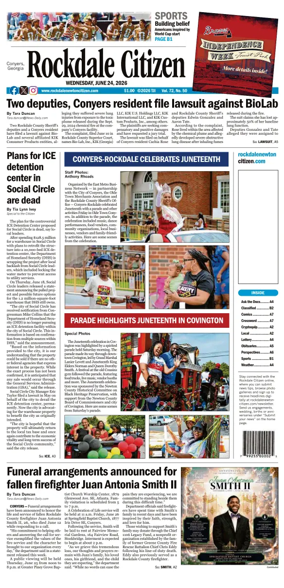 Cover of Rockdale Citiizen