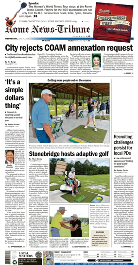 Cover of Rome News-Tribune