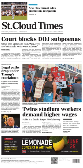 Cover of St. Cloud Times
