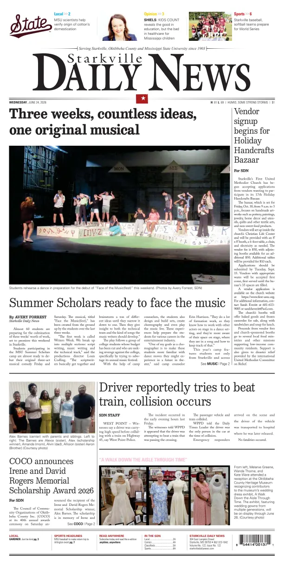 Cover of Starkville Daily News