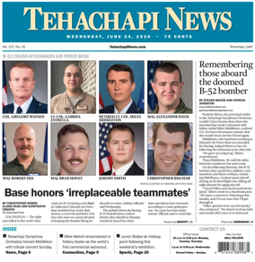 Cover of Tehachapi News