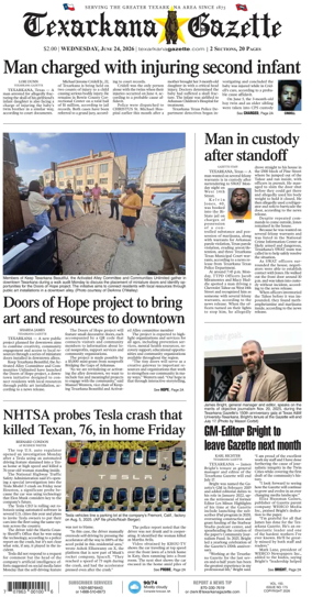 Cover of Texarkana Gazette