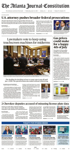 Cover of The Atlanta Journal-Constitution
