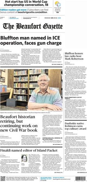 Cover of The Beaufort Gazette