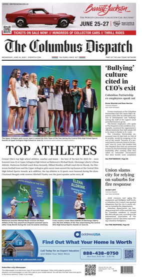 Cover of The Columbus Dispatch