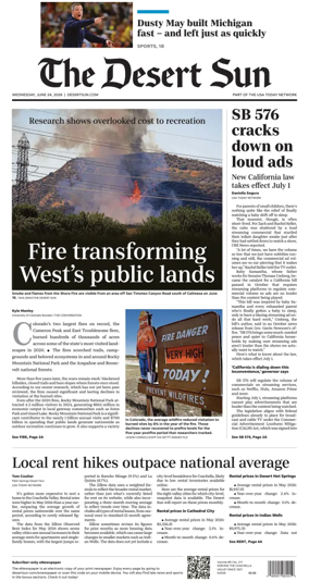 Cover of The Desert Sun