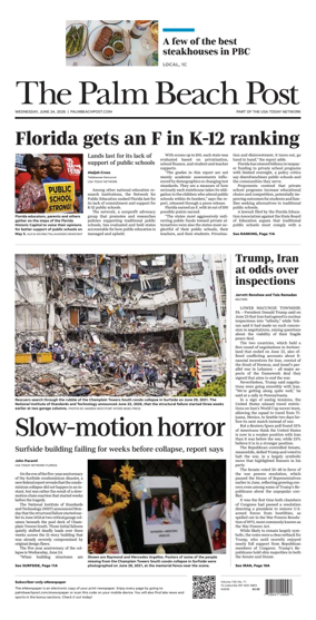 Cover of The Palm Beach Post