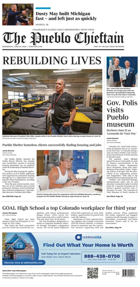 Cover of The Pueblo Chieftain