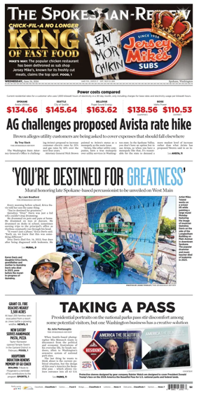 Cover of The Spokesman-Review (Spokane)
