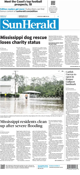 Cover of The Sun Herald