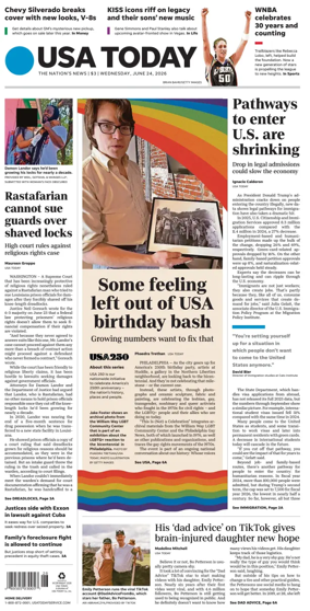 Cover of USA TODAY US Edition
