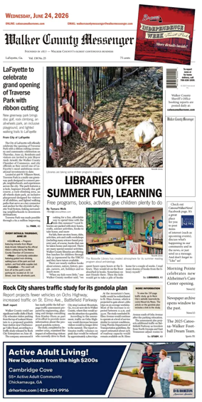 Cover of Walker County Messenger