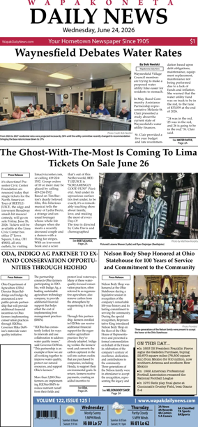 Cover of Wapakoneta Daily News