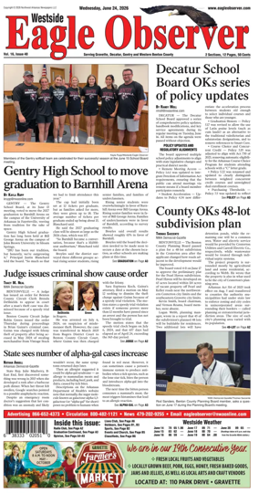 Cover of Westside Eagle-Observer