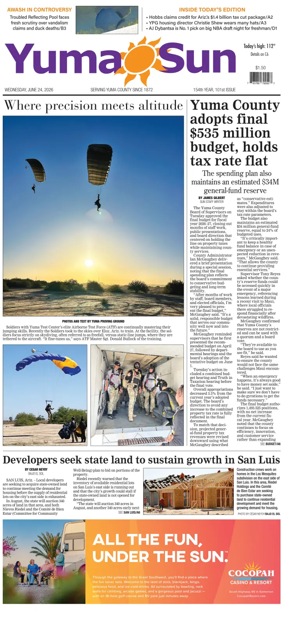 Cover of Yuma Sun