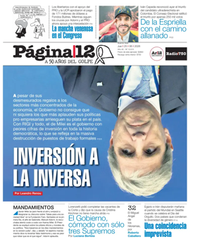 Cover of Pagina 12