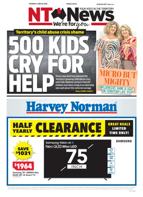 Cover of NT News