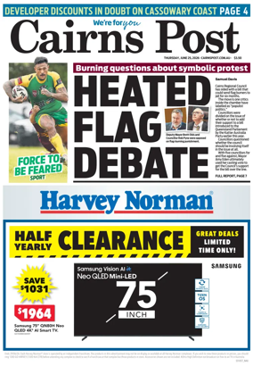Cover of The Cairns Post