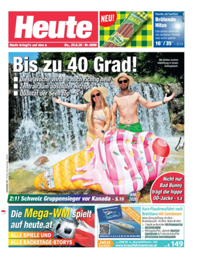 Cover of Heute - Oberosterreich Ausgabe