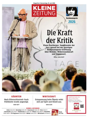 Cover of Kleine Zeitung Kaernten