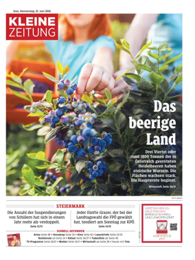 Cover of Kleine Zeitung Steiermark