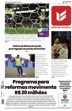 Cover of Folha de Londrina