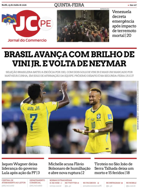 Cover of Jornal do Commercio