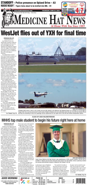 Cover of Medicine Hat News